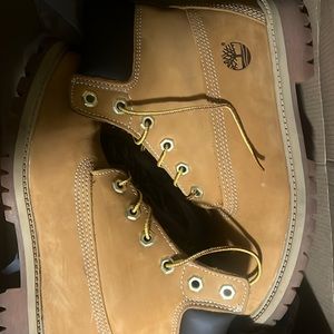Timberland Tan Leather Boots